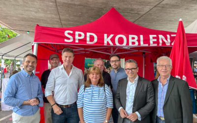 SPD auf Kirmes und Bürgerfest